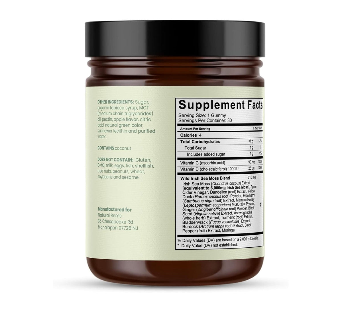 Sea Moss 16-In-1 Gummies